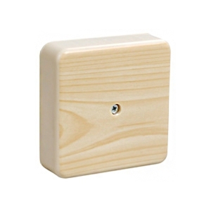 Коробка распределительная (распаячная) ОП 50х50х20 мм сосна КМ41206 IEK