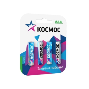 Элемент питания LR03 ААА 1.5 В BP-4 (4 шт) Космос