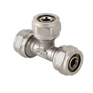 Тройник обжимной 20х16х20 Valtec