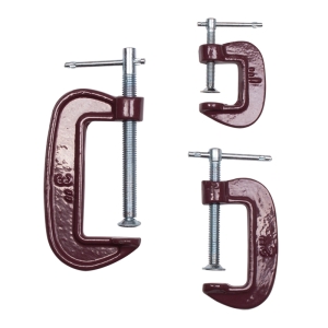 Набор струбцин тип G 3 шт (25, 50, 75 мм) BIBER