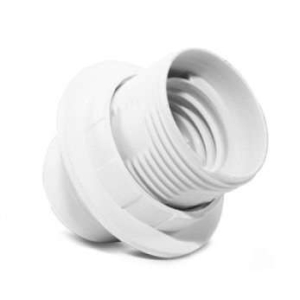 Патрон E27 с прижимным кольцом пластик 4 А 250 В UNIVersal