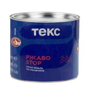 Грунт-эмаль по ржавчине ТЕКС РжавоStop зеленая 2 кг