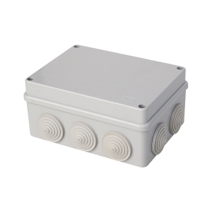 Коробка распределительная (распаячная) ОП 150х110х70 мм серая RuVinil 67053
