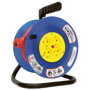 Удлинитель силовой на катушке UNIVersal ВЕМ-250 (4х20 м, ПВС 2х0.75, с термозащитой)