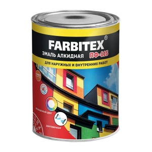 Эмаль ПФ-115 FARBITEX алкидная ярко-зеленая 2.7 кг