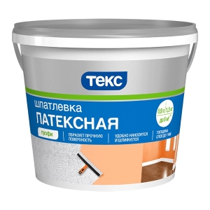 Шпатлевка латексная ТЕКС Профи 1.5 кг