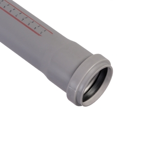 Труба для внутренней канализации 50х1000 мм HTEM Ostendorf