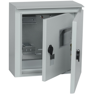 Корпус (щит) учета металлический IEK ЩУ 1/1-1 У1 IP66