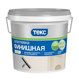 Шпатлевка финишная ТЕКС Профи 5 кг
