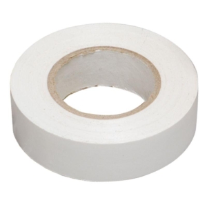 Изолента ПВХ IEK белая, 15 мм (20 м)