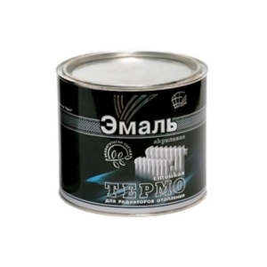 Эмаль для радиаторов термостойкая акриловая ТЛКЗ РАДУГАМАЛЕР белая 0.4 кг