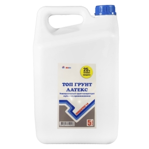 Грунт глубокого проникновения Топ Грунт Латекс (концентрат) 5 л