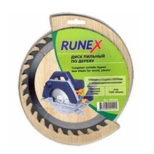 Диск пильный по дереву 230х32/30 мм RUNEX 48 зубьев