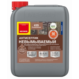 Антисептик NEOMID 435 невымываемый декоративный (5 кг)