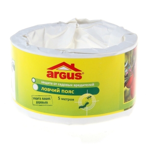 Ловчий пояс для деревьев от садовых вредителей Argus Garden (50см х5м)