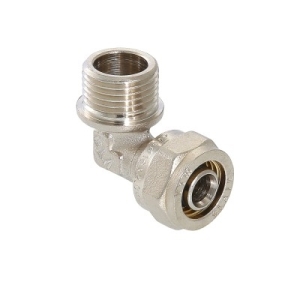 Угольник обжимной с переходом на нар.р. 20х3/4" Valtec