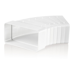 Колено разноугольное (угол универсальный) 110х55 мм