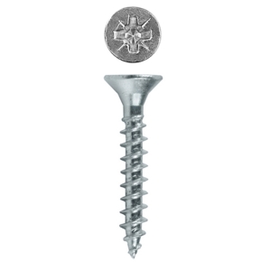 Саморезы (шурупы) универсальные 4х16 мм белый цинк (500 шт)