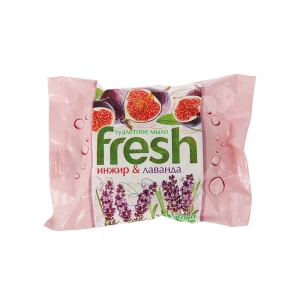 Мыло туалетное твердое Fresh инжир и лаванда 50 г