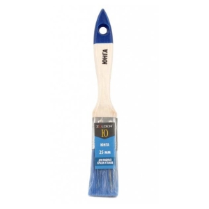 Кисть плоская искусств. щетина Zolder Армейская Юнга 25х10 мм для водных красок и лаков