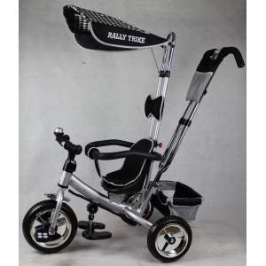 Rally Trike (Ралли Трайк) Велосипед детский трехколесный серебристый