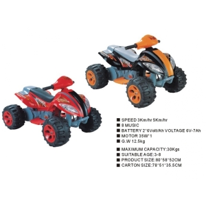 Квадроцикл на аккумуляторе JA-B03, до 30 кг, в коробке 78*51*35,5см