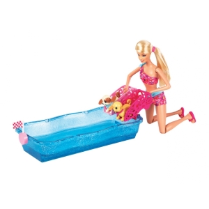 Набор 8404X Барби Весенний аттракцион-плавающие щенки Barbie